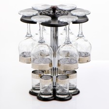 Mini-bar 12 items of wine, engraving 240/50 ml