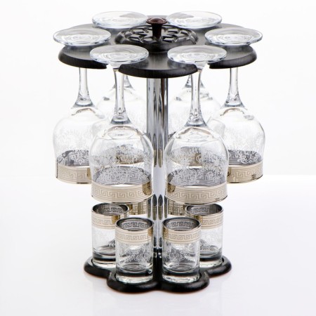 Mini-bar 12 items of wine, engraving 240/50 ml