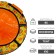 Tubing-vatrushka "Three cats", TB2-80/TC, Case diameter 85 cm