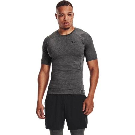 Men's T-shirt Under Armor Hg Comp SS Tee, Size 46-48 (1361518-090)