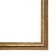Frame for paintings (mirrors) 40 x 50 x 2.5 cm, plastic, adele, gold
