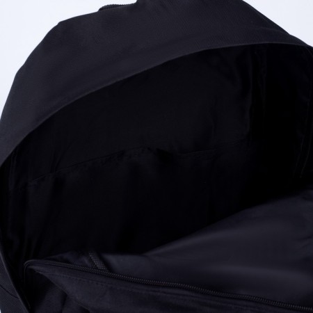 Backpack school youth Antisocial Club, 33x13x37 cm, lightning department, external pocket, black color-7