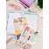 School School A5 80 sheets "pink", solid cover of artificial leather, foil embossing, liesse, reference material, block 70 g/m2