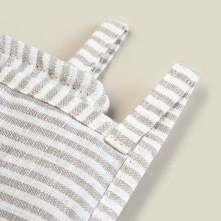 Set of kitchen. SL Home "Direction": mittens 20x28 cm, tack 19x19 cm, flax 100%, 180g/m2-3