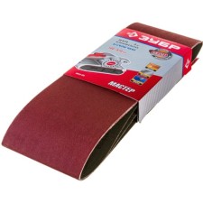 Лента шлифовальная ЗУБР "Мастер" 35543-320, для ЛШМ, 100 х 610 мм, P320, 3 шт.