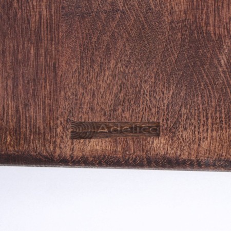 Defense board for serving with ADELICA handle, 34 × 19.5 × 2 cm, dark grab-3