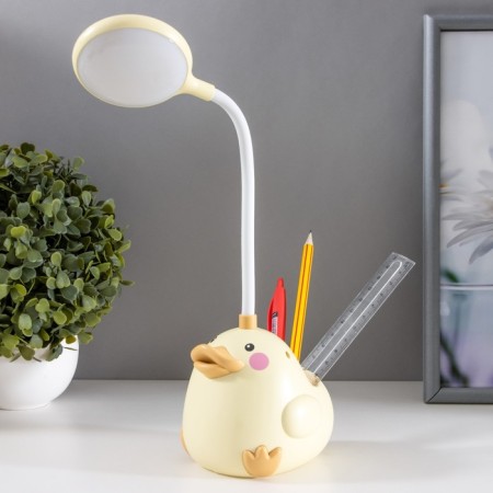 LALA table lamp LED 3W battery yellow 9.5x11x33 cm Risalux-4