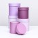 A set of round gift boxes 5 in 1 "Powder", 20 × 20 × 20–13.5 × 13.5 × 13.5 cm