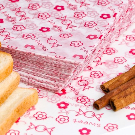 Fatty -resistant paper "confetti", in sheets, 25 x 22 cm-2