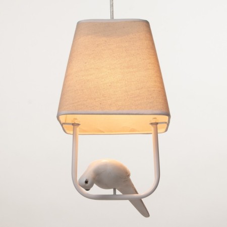 Lamp Bayerlux "Palom" E27 40W white 18x18x35-85cm-2