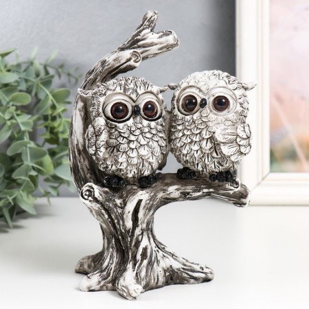 Polystone souvenir "Two ears with big eyes on the tree" 13x9.8x19 cm