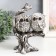 Polystone souvenir "Two ears with big eyes on the tree" 13x9.8x19 cm