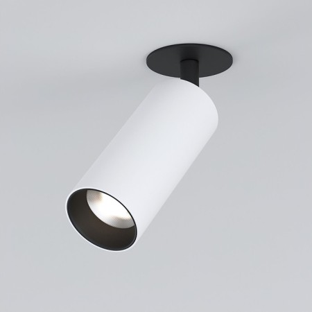 Lamp ceiling Elektrostandard, Diffe Led 10 W, 52x52x185 mm, IP20, white, black color