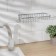 Sponge stand and detergent mounted, 2 hooks, 26 × 11.5 × 4 cm, stainless steel, color chromium