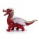 Dinosaur "Dragon", works on batteries, light and sound effects, red color