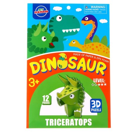 Set for creativity Sector 3d figures "Triceratops"-3