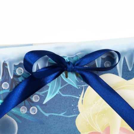 New Year. Gift box, folding, "for you", 27x23x15 cm, cold heart-6