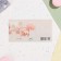 Money envelope "Congratulations!" embossing, pink color, 8.5 x 16.5 cm