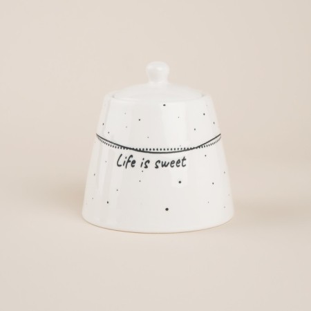Porcelain Sugar Sl Home "House", 180 ml, 9 × 7 cm, white color