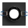 Lamp Built -in era KL104, IP20, 12W, 98x98x25 mm, black color black