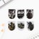 Magnetic bookmarks, 6 pcs "Young Defender"