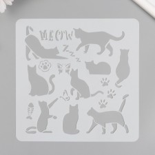 Plastic stencil 
