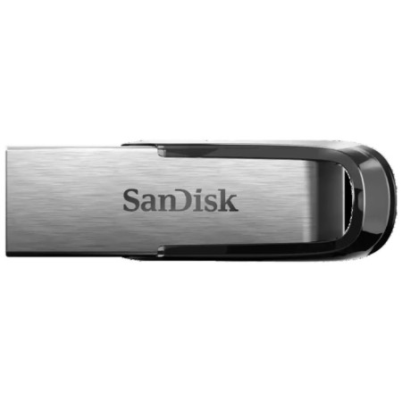 USB Flash Flash Sandisk Ultra Flair [3.0, 64 GB, metal, silver-black]-1