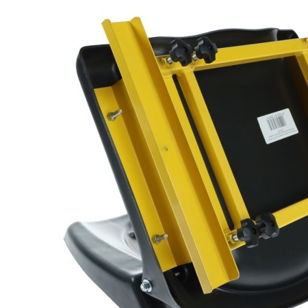 Universal seat transverse extrusion, with a plastic folding seat with a back-5