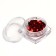 Sparkles for decor, large/small, red color