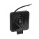 LED LED C2R, 10-30 V, 1400 lm, 6000/8000k, white light, 108x108x20 mm, 2 modes, blue strobe