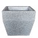 Kashpo for flowers "Quadro" 40x40x34 cm, 36 l, color gray granite