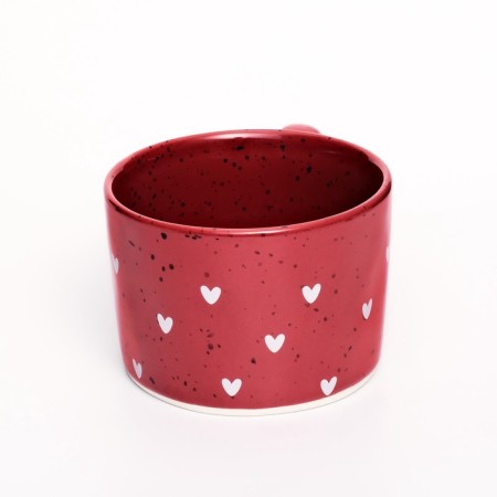 Ceramic mug of “I love you”, 280 ml, red-1