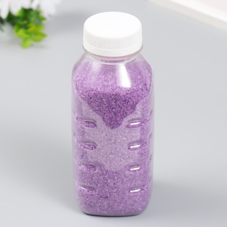 Color sand in the bottles "Lilac" 500 grams-6