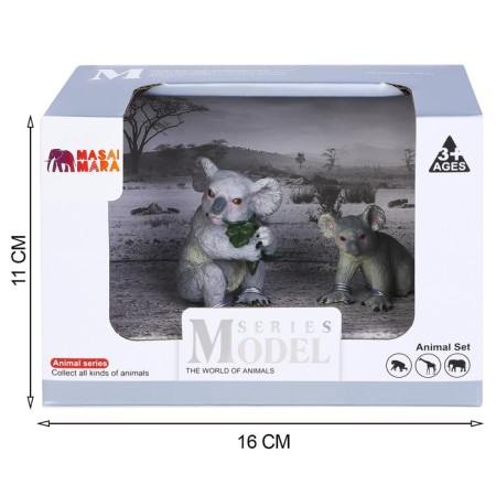 Набор фигурок «Мир диких животных: семья коал», 2 фигурки-3