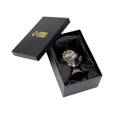 Cognac glass "Hunting for a boar", 550 ml, bronze-5