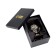 Cognac glass "Hunting for a boar", 550 ml, bronze