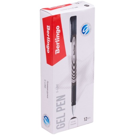 Gel handle Berlingo G-line, node 0.5mm, ink black, needle rod-2