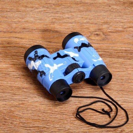 Binoculars 4x, children, plastic, rubber, mix, 10x11 cm-7