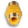 Dielectric coupling Aqualink, 1/2 ", for gas eyeliner, external/external thread