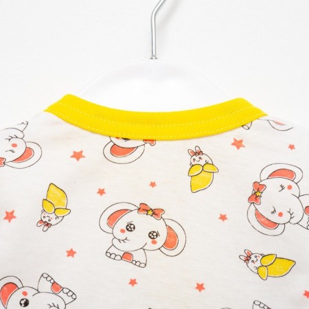 Combineson children, white color/elephant, height 74 cm-1