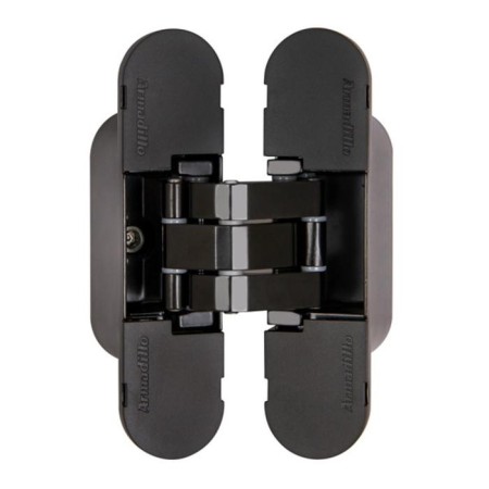 Hidden installation loop with a 3D-adjusting 9540un3d BL, black color