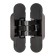 Hidden installation loop with a 3D-adjusting 9540un3d BL, black color