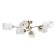 Chandelier "Accent", size 76x15x76 cm, 240W 6xe27