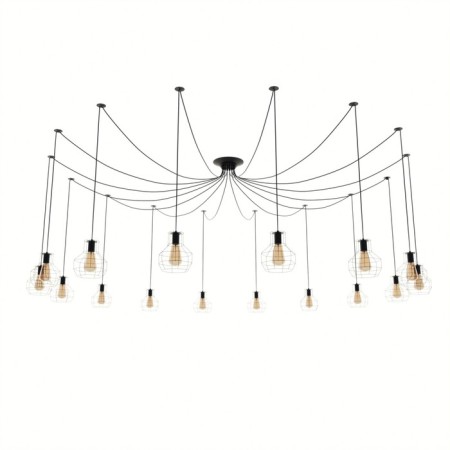 Lamp "Spider" 16he27 40W Black Bayerlux