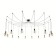 Lamp "Spider" 16he27 40W Black Bayerlux