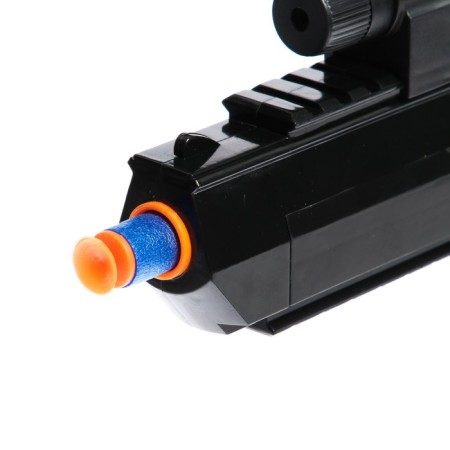 Pistol "Eagle", with a laser, shoots soft bullets-4