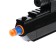 Pistol "Eagle", with a laser, shoots soft bullets