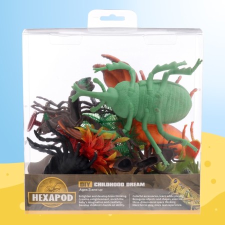 Animal set "insects", 11 figures, decor-15