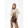 Bag Female Tout on Magnet, Brown color