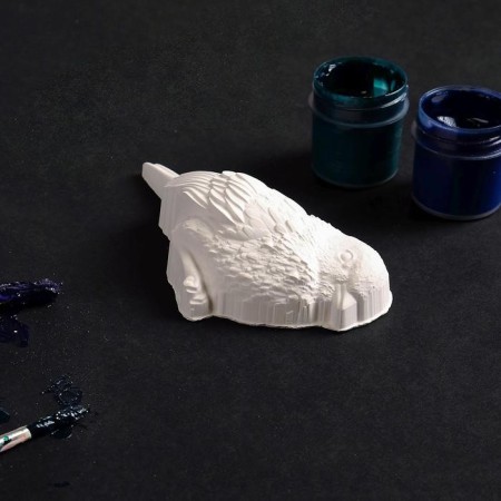 Figure for coloring "Bird" 7x7.3x9.2cm-2